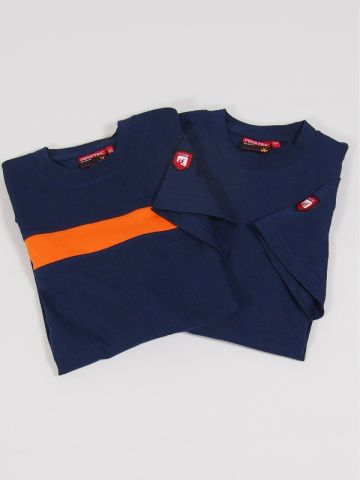 JFW Decor Firetec Basic Shirt orange/blau